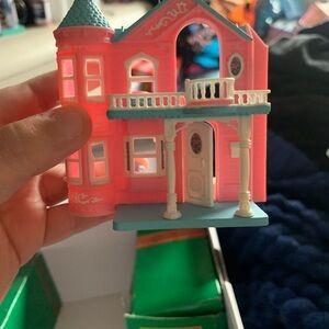 Pink and Blue Dollhouse